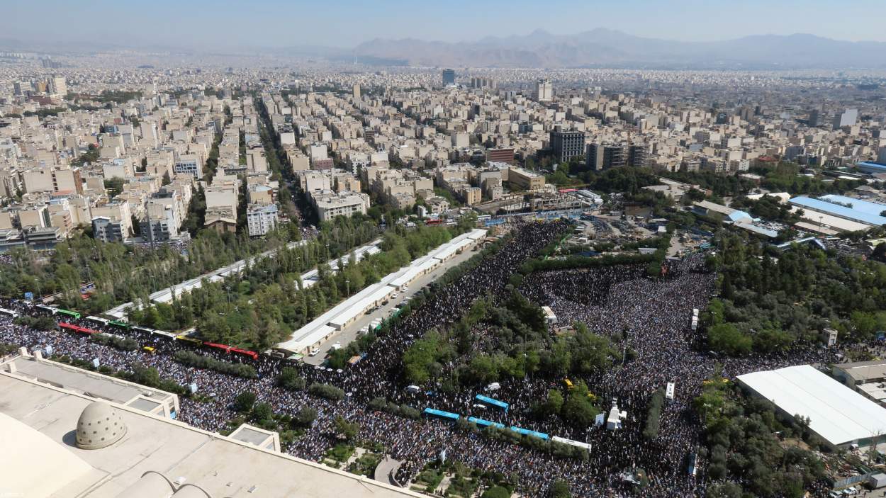 جمعه نصر؛ مرم ایران «ترس» را ترساندند