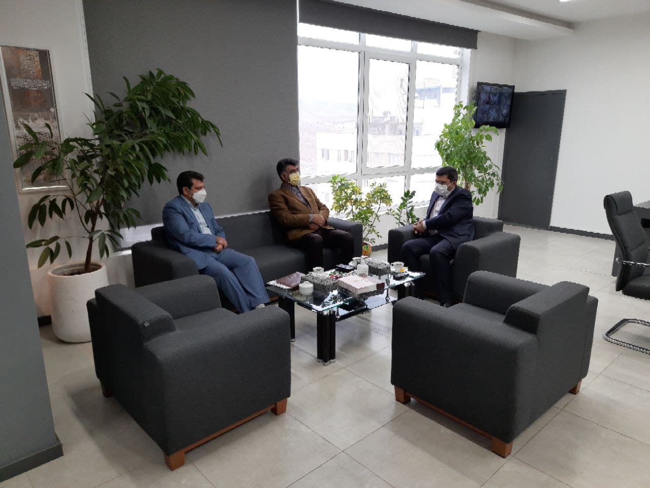 دیدار مدیرعامل شرکت همیاران شمال شرق با مدیر منطقه ۹ شهرداری مشهد